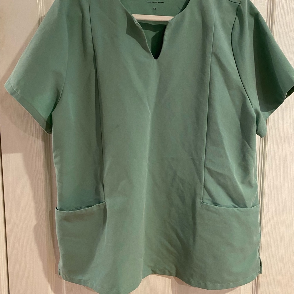 Mandala XL scrub set jade green